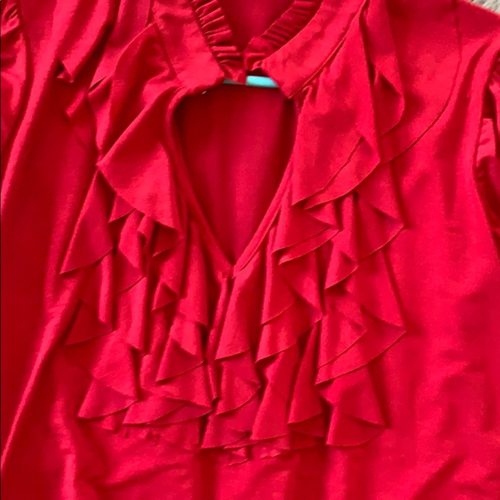 Red blouse - Picture 2 of 2